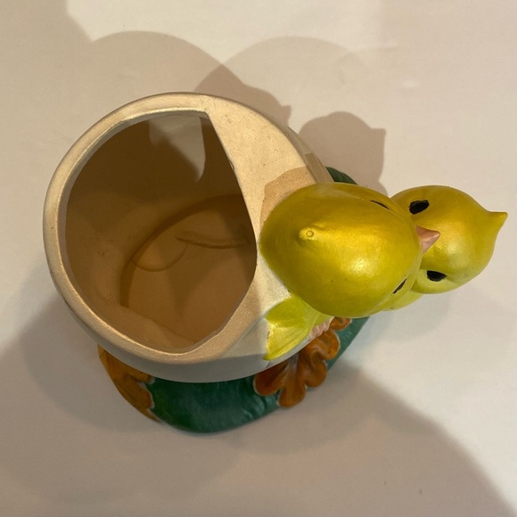Vintage Gare Inc Ceramic Duck Planter 1975 Easter - Picture 3 of 9
